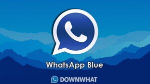 whatsapp blue